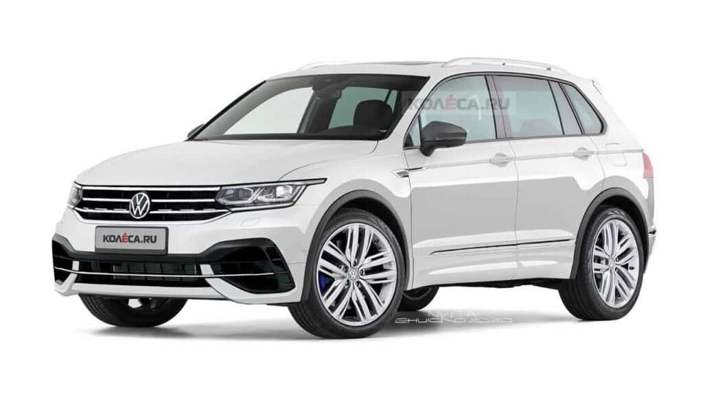 Tiguan 1 размеры